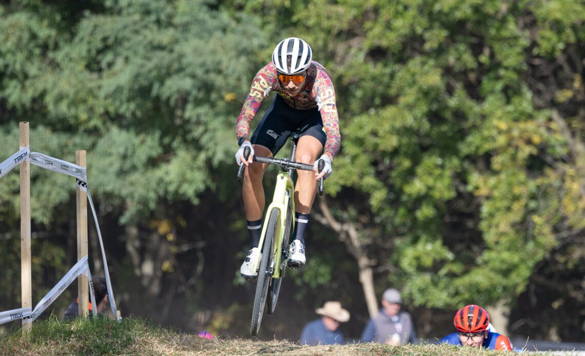 Curtis White makes a statement with European field at Trek CX Cup