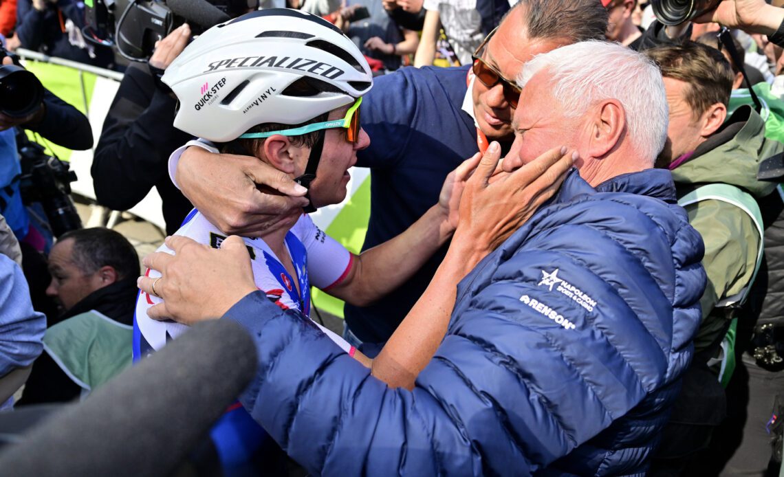 Lefevere confident he can fight off Ineos Grenadiers' offer for Evenepoel
