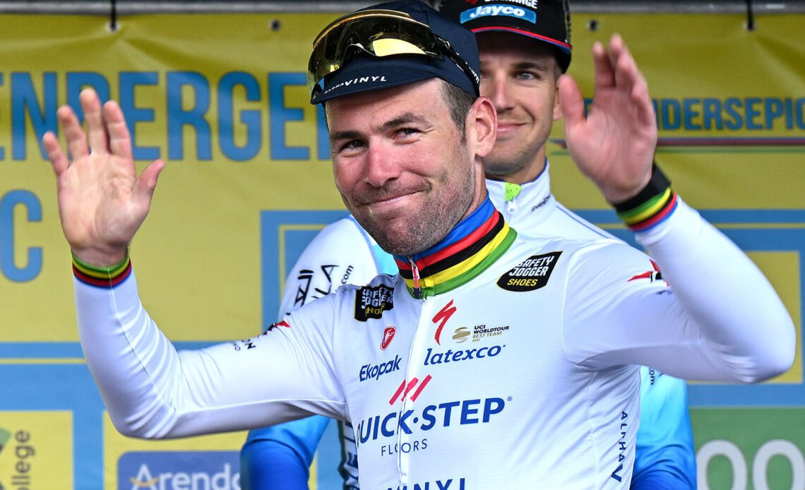 Mark Cavendish 'disappointed' not to win final race for QuickStep