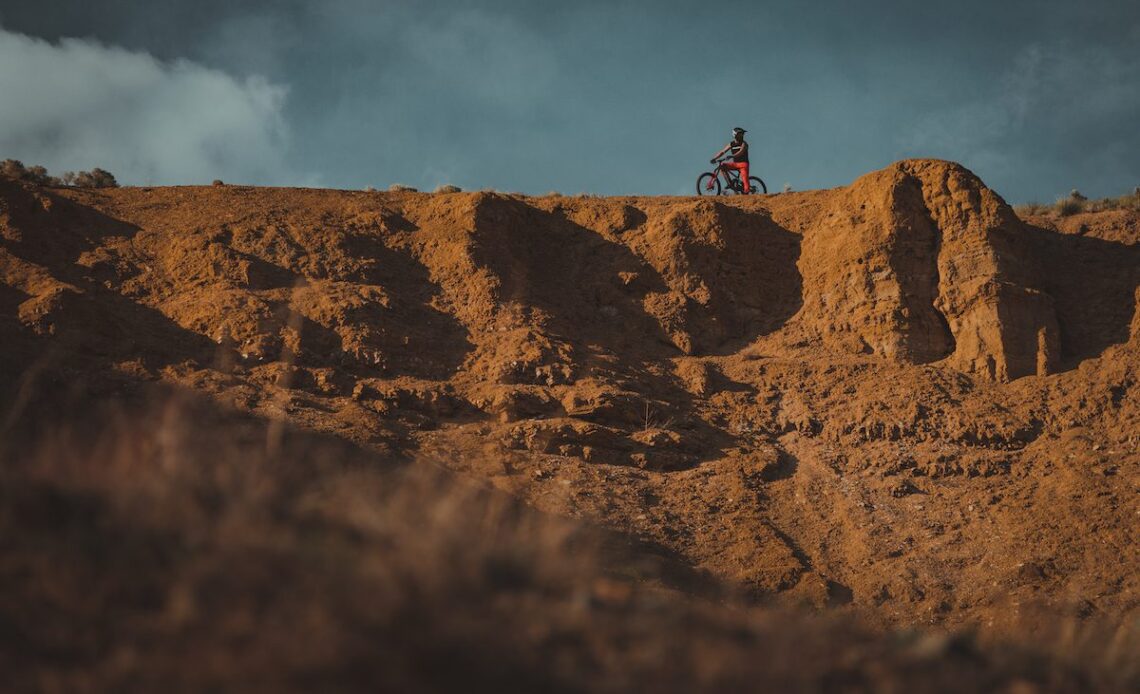 Matt MacDuff sits atop a Kamloops ridgeline