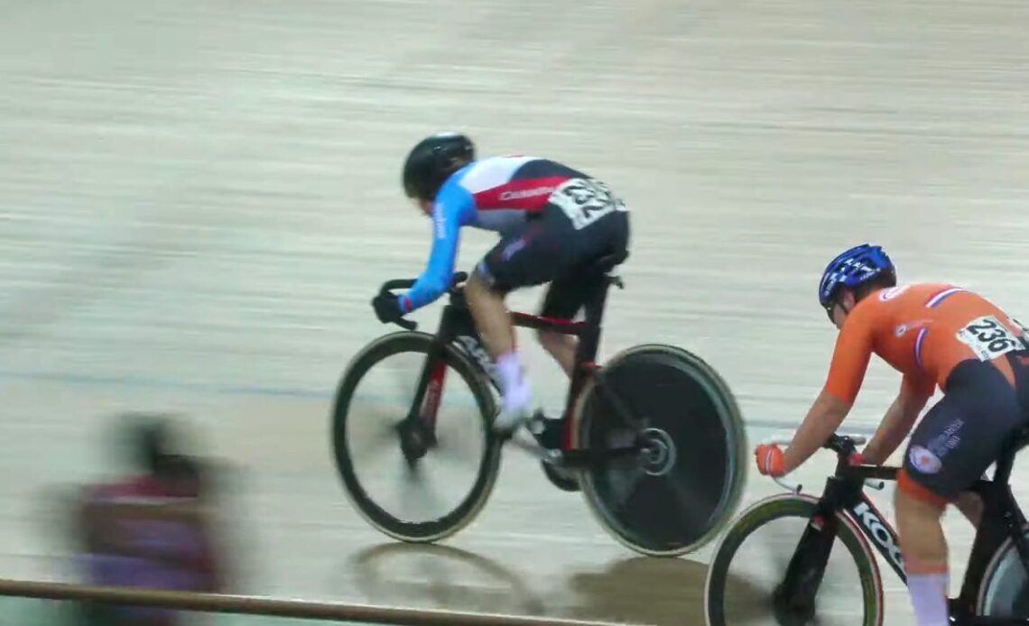 Mel Pemble wins Canada's first gold medal at 2022 Para Cycling track world championships