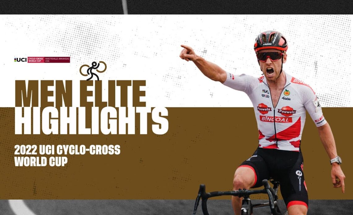 Men Elite Highlights | RD 2 Fayetteville (USA) - 2022/23 UCI CX World Cup