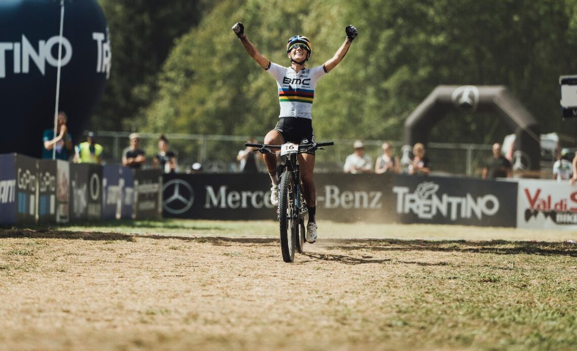 Pauline Ferrand-Prevot targets historic fourth world championship in one year