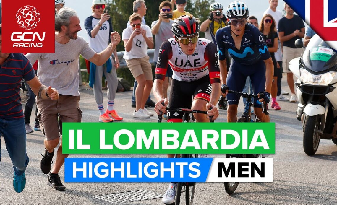 The Season Ends With Fireworks In Como! | Il Lombardia 2022 Highlights