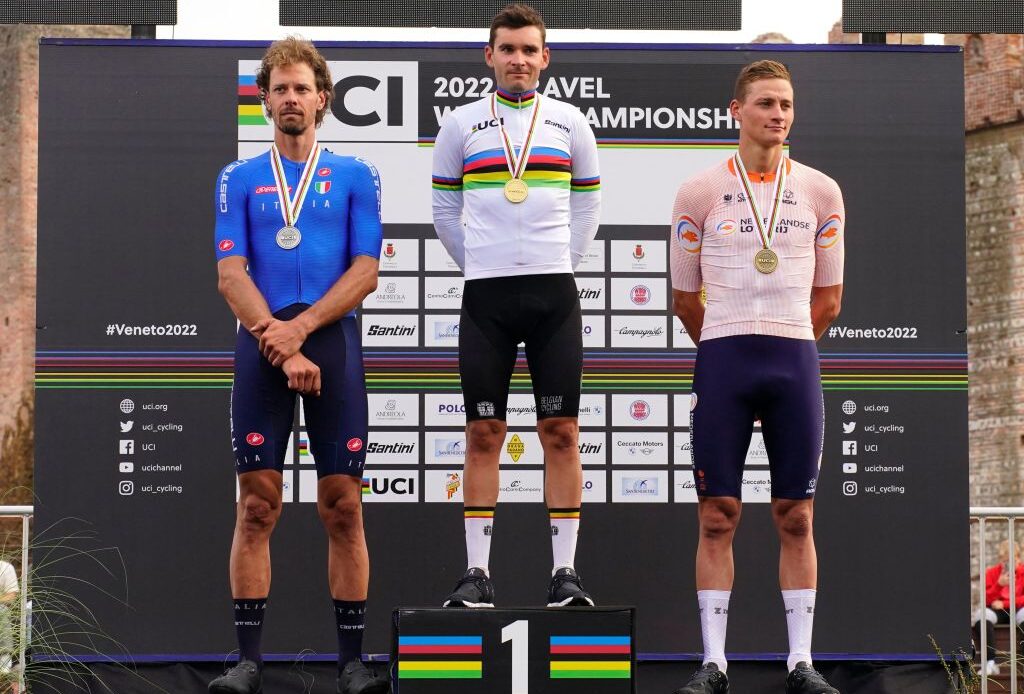 Vermeersch and Oss take Gravel World Championship glory from road rivals