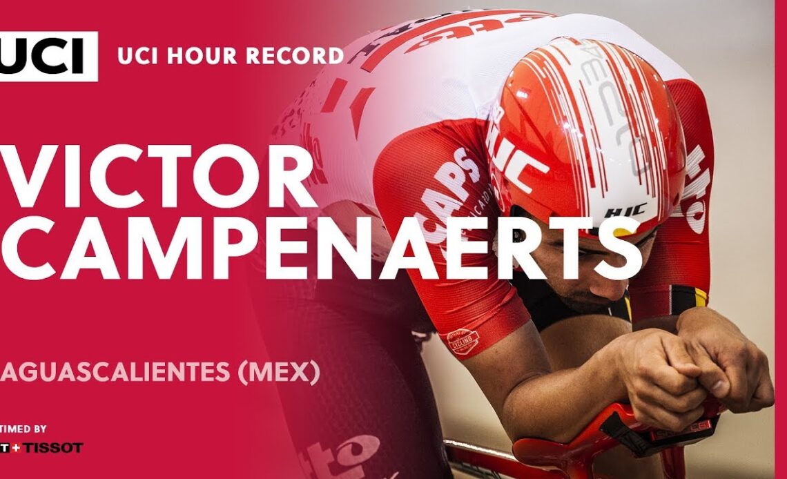 Victor Campenaerts, UCI Hour Record timed by Tissot – Aguascalientes (MEX)
