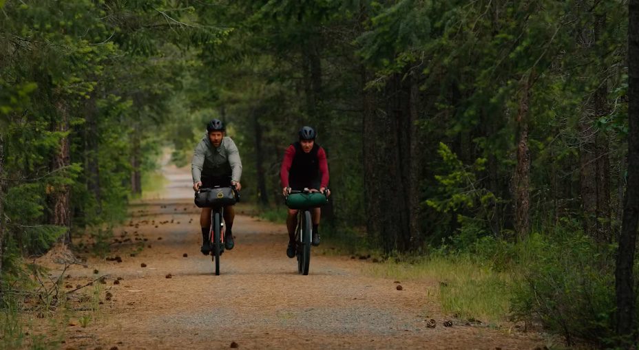 Svein Tuft and Ryan Anderson ride gravel to Ferine