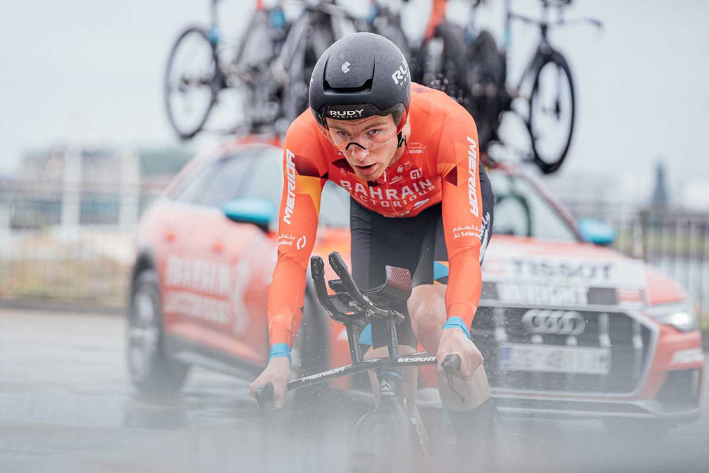 Fred Wright at the Tour de France