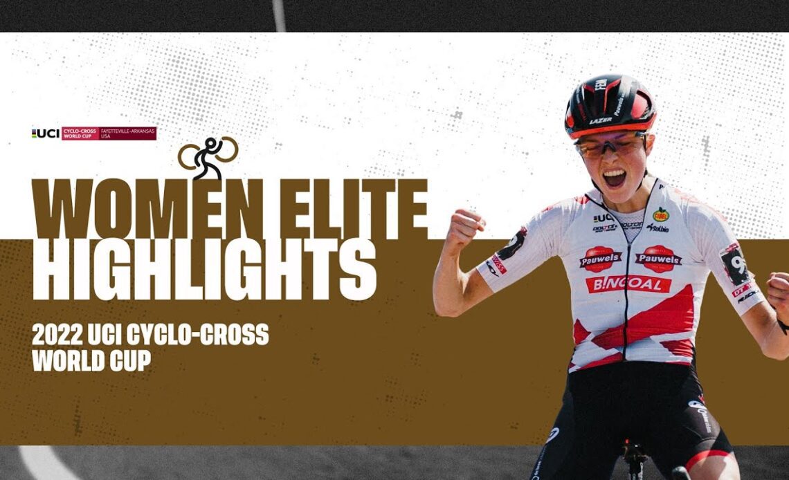 Women Elite Highlights | RD 2 Fayetteville (USA) - 2022/23 UCI CX World Cup