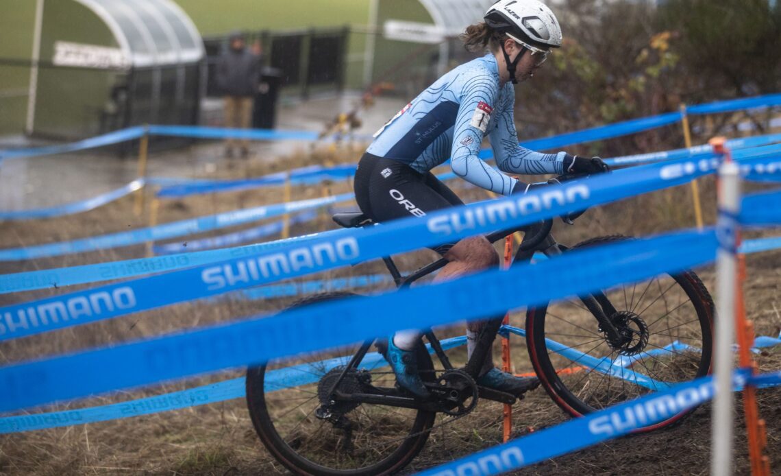 2022 Canadin cyclocross national championships Ava Holmgren