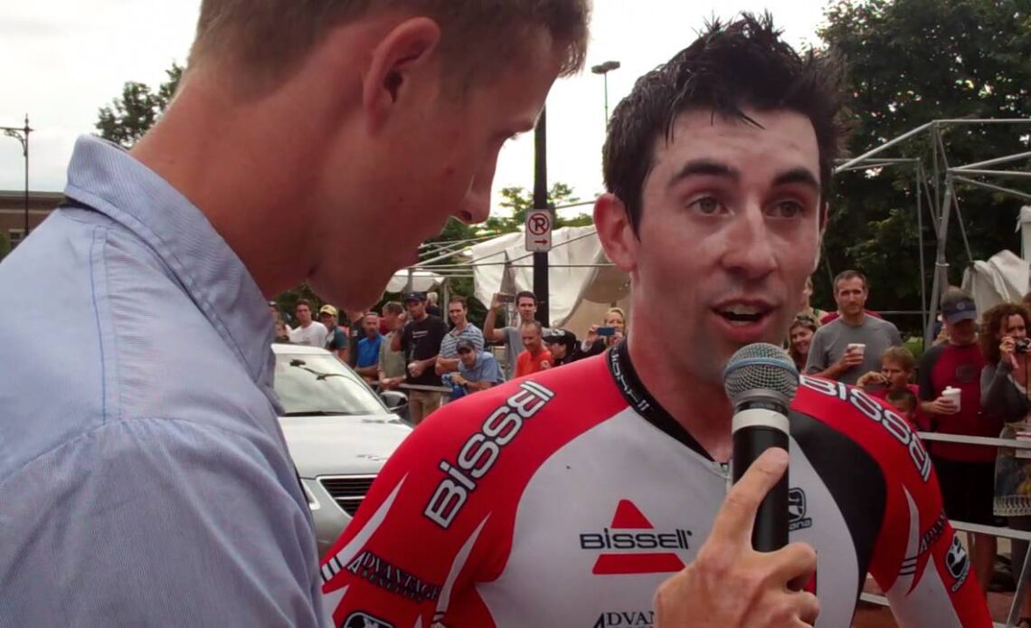 Eric Young talks about winning the USA Cycling Pro Criterium National Championship.MP4