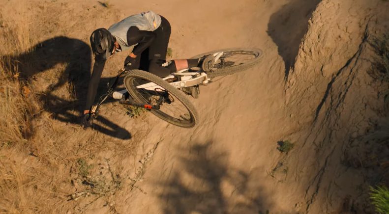 Hugo Frixtalon rides Commencal T.e.m.p.o. in B.C.