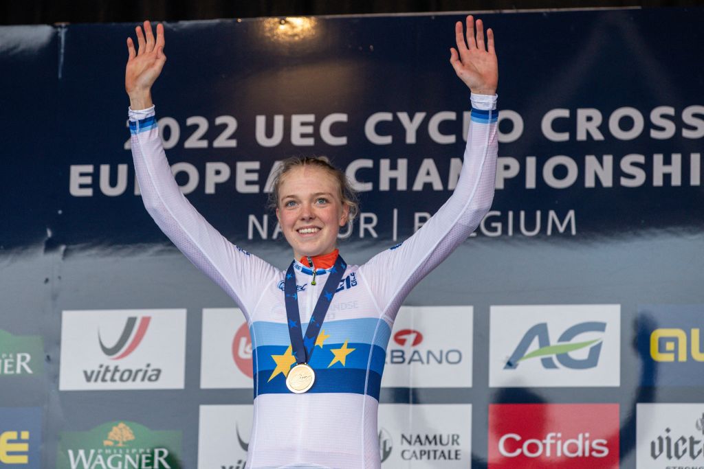 New European cyclo-cross champion Fem van Empel will be 'a huge rider' says Marianne Vos