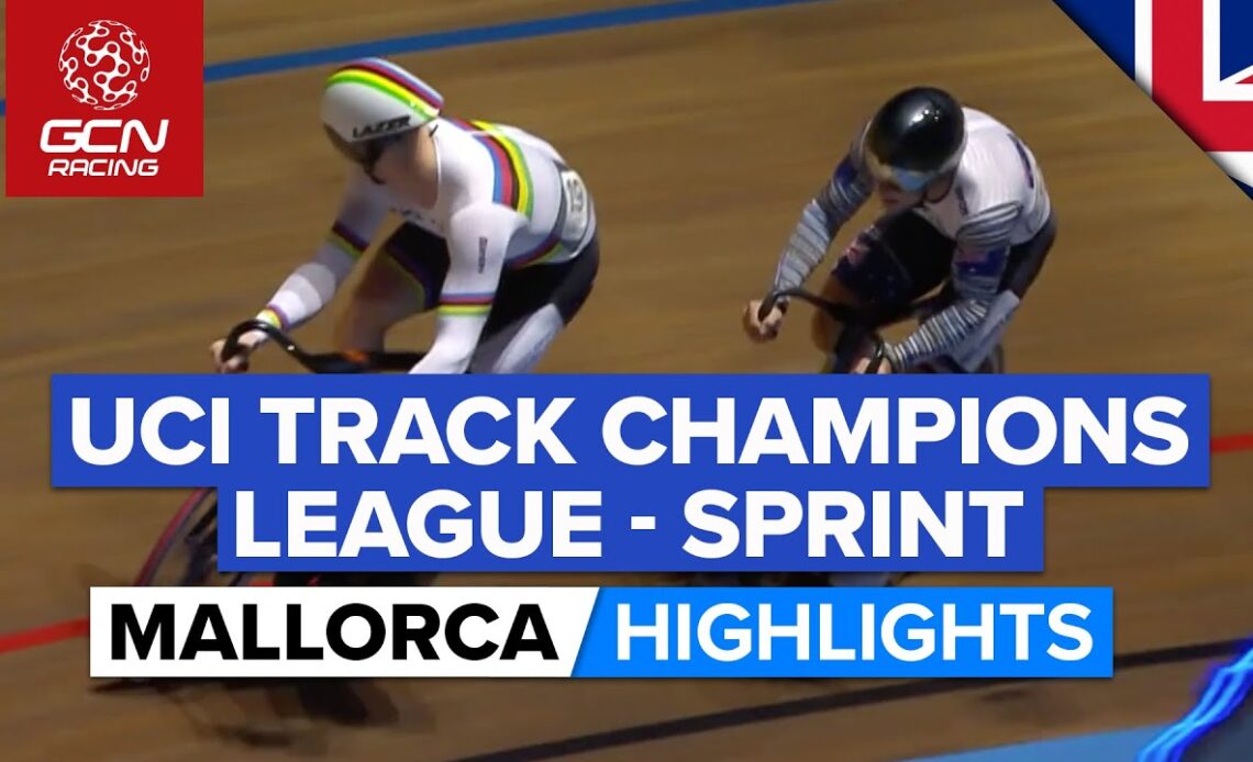 Surprises On Opening Day! | UCI Track Champions League Round 1 Sprint Highlights