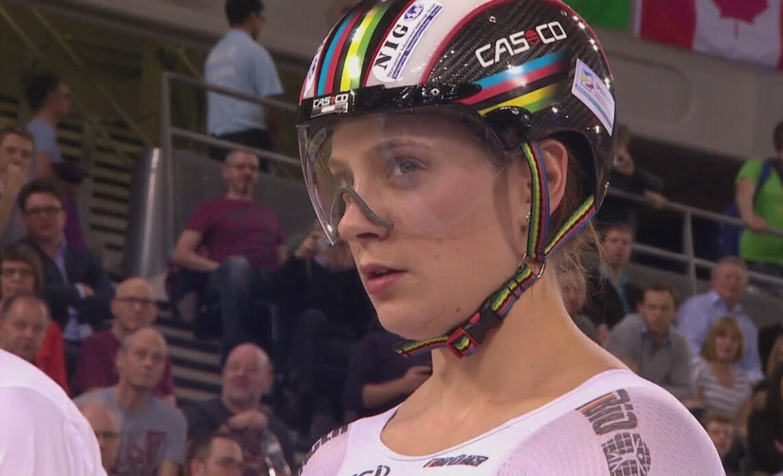Women's Team Sprint Gold Medal Race - 2014 Track Cycling World Cup | London