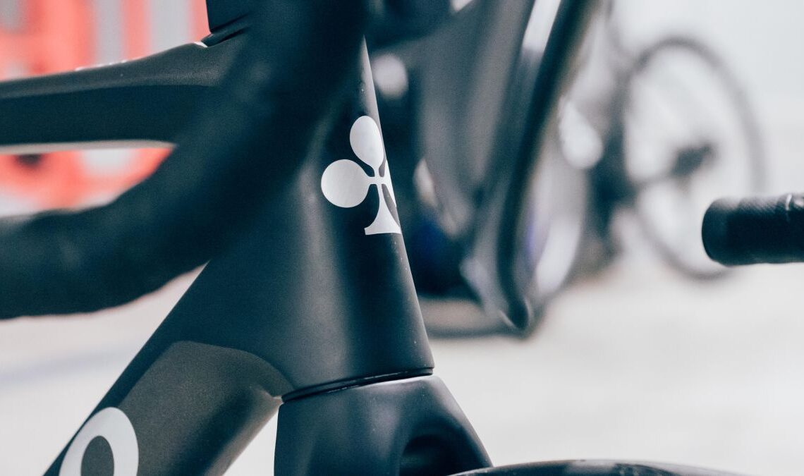 A detailed look at Tadej Pogacar's 2023 race bike, the brand new Colnago V4Rs