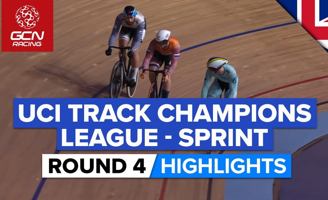 Big Surprises In London! | UCI Track Champions League Round 4 Sprint Highlights