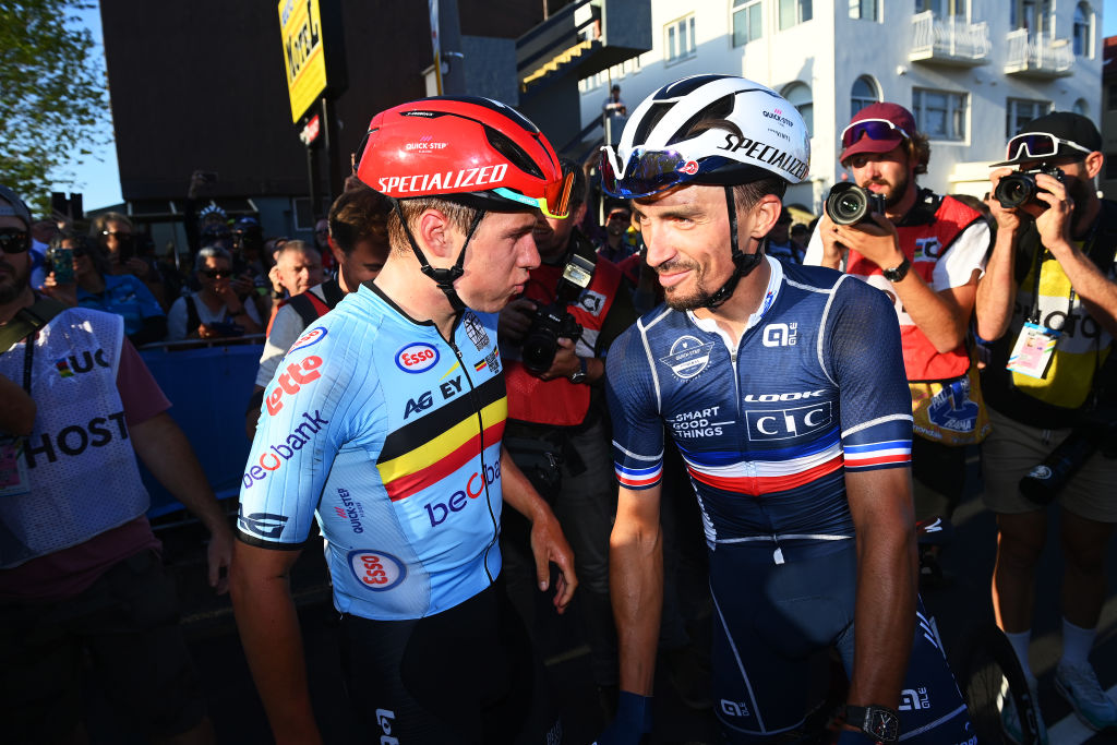 Lefevere uses carrot-and-stick approach to motivate Evenepoel and Alaphilippe for 2023