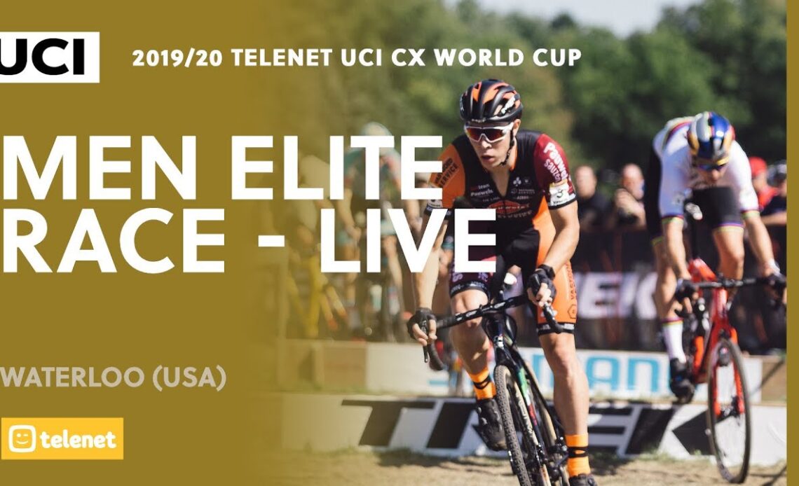 Live–Men Elite 2019/20 Telenet UCI Cyclo-cross World Cup, Waterloo