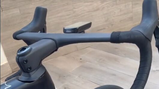 New Roval aero cockpit spotted at QuickStep winter training camp
