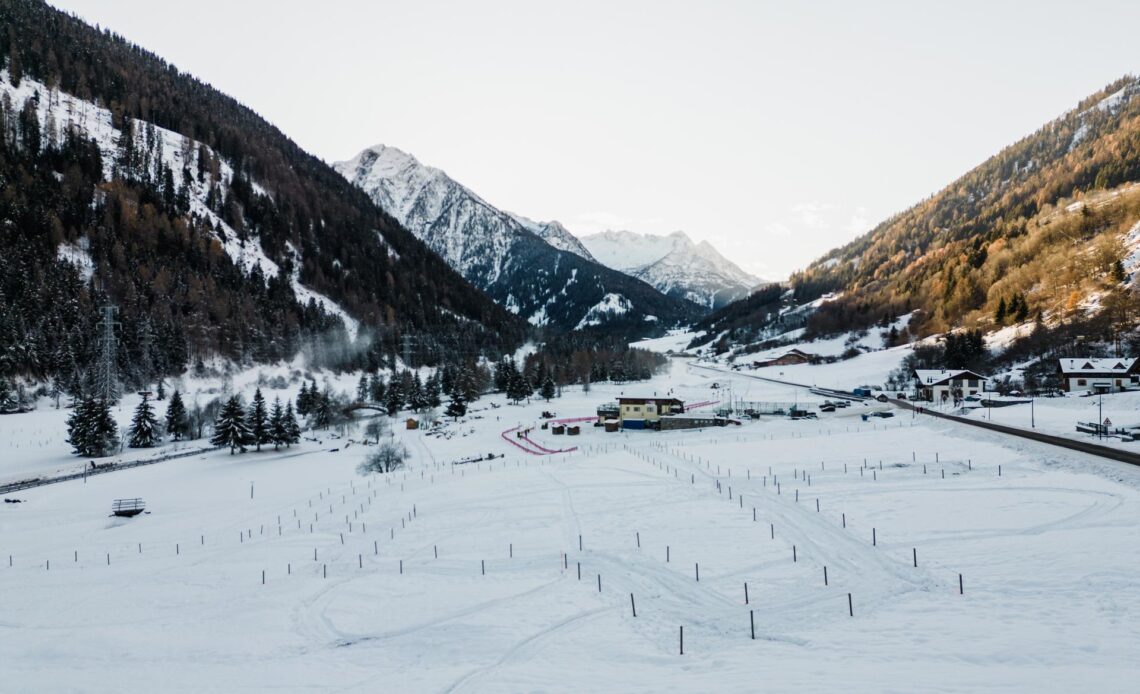 Snow-covered Val di Sole ready for cyclocross World Cup