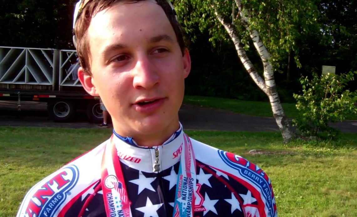 Stephen Leece: 2013 Cat 1 Men's Road Race National Champion