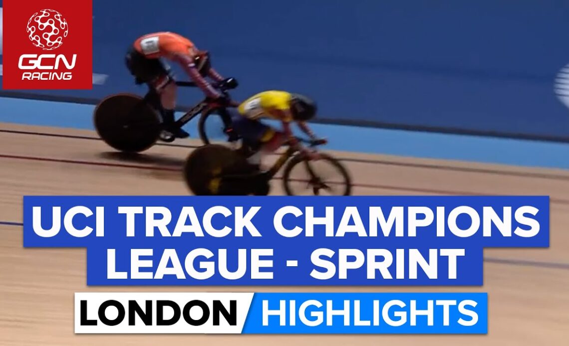 The Sprinters Race For The Title! | UCI Track Champions League Round 5 Sprint Highlights