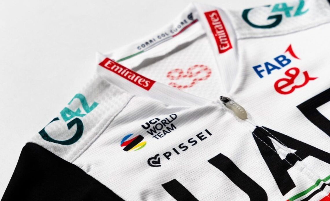 UAE Team Emirates unveil 2023 kit with switch to Pissei