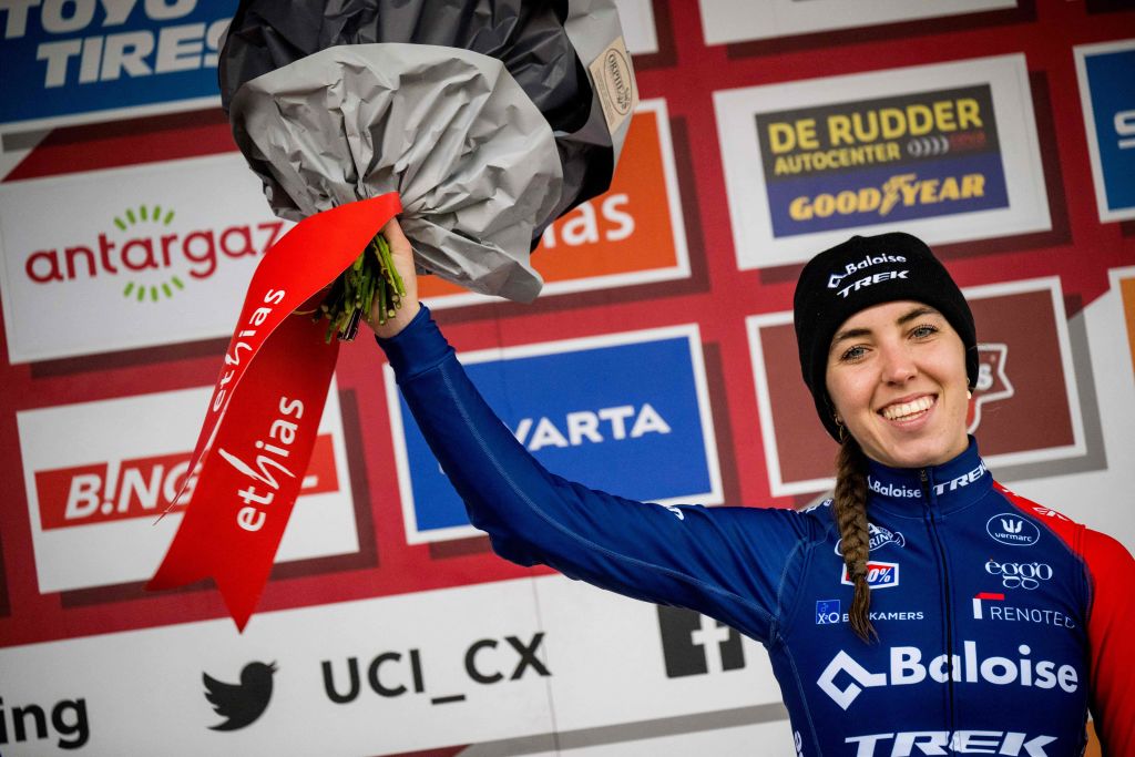 Van Anrooij leads Brand home for Trek one-two at Gavere World Cup