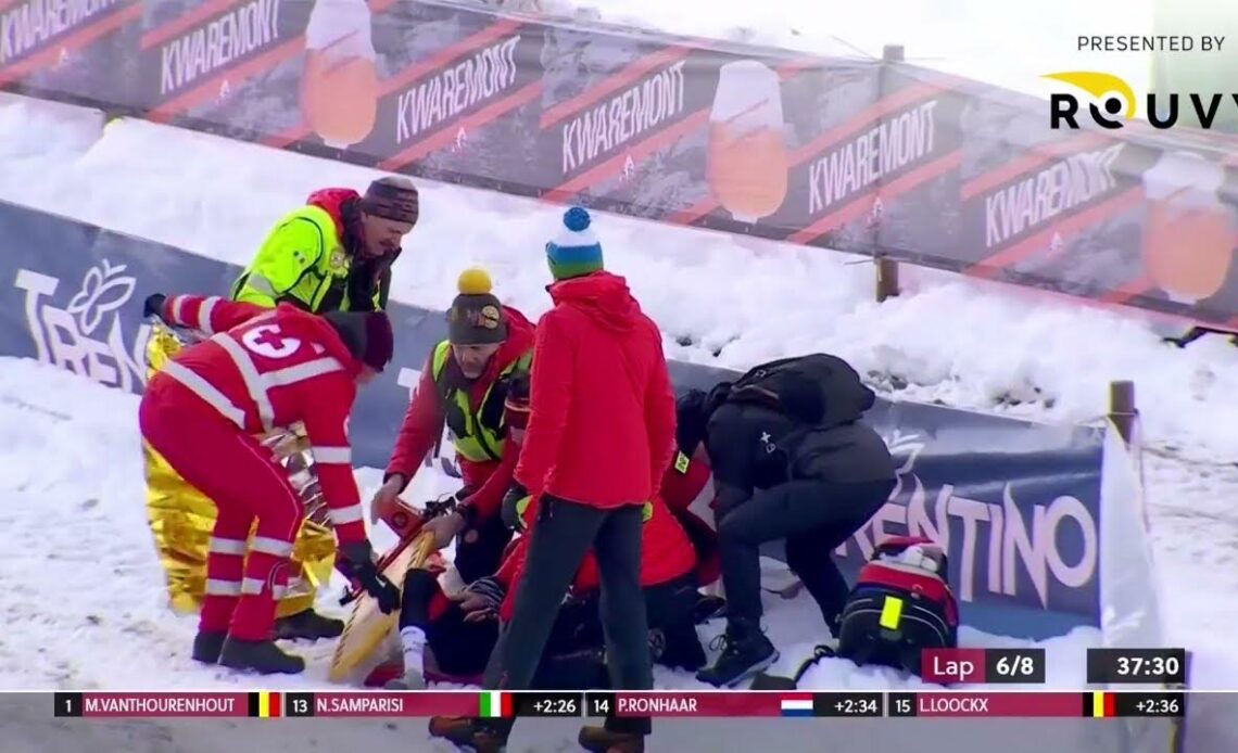 What happened to Eli Iserbyt in Val di Sole crash?