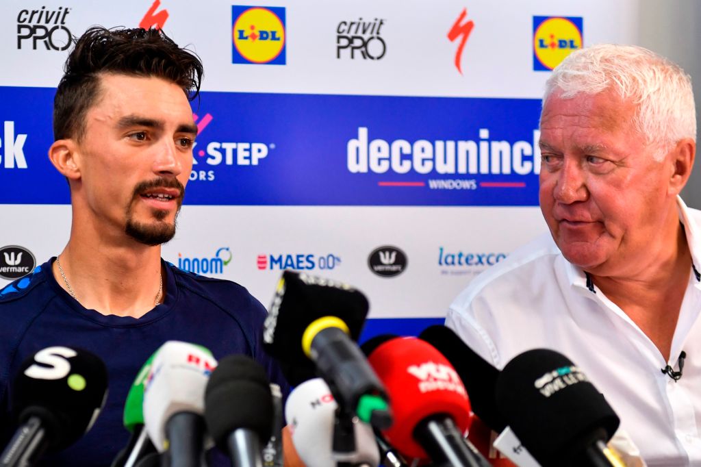 Alaphilippe says Lefevere comments won't affect him as QuickStep boss doubles down