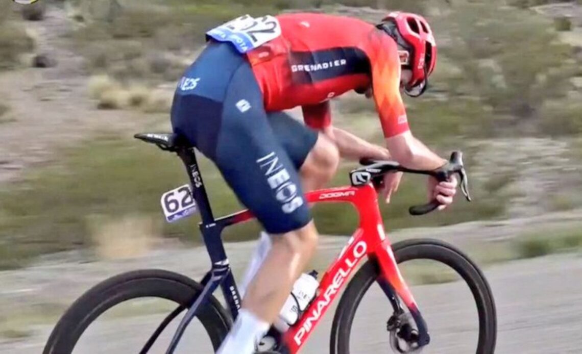 Filippo Ganna fined by UCI for using illegal hand position at Vuelta a San Juan