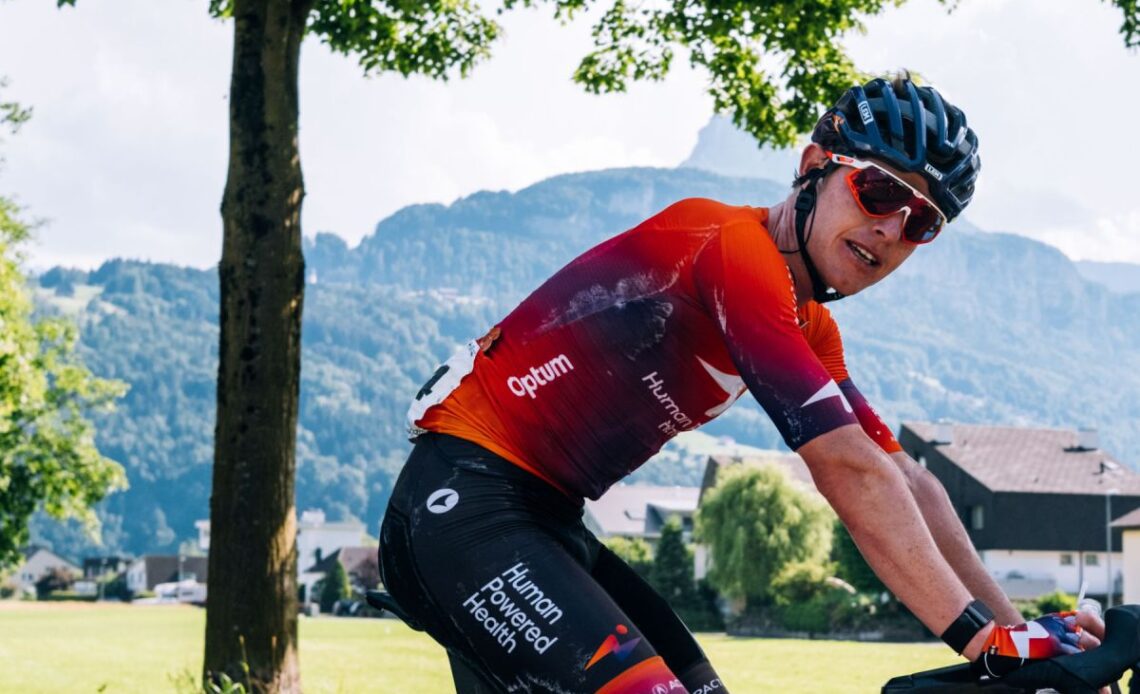Gavin Mannion rode his final pro season in 2022 with Human Powered Health