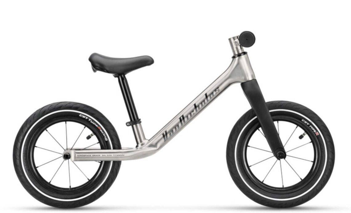 Here’s the $1,500 titanium balance bike you never knew your kid needed until now