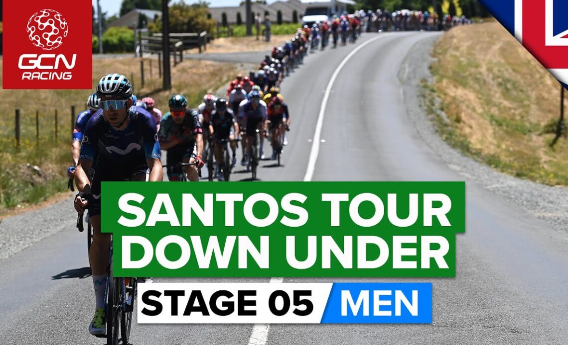 Hilly Circuit Delivers Attritional Racing! | Tour Down Under 2023 Highlights - Men's Stage 5