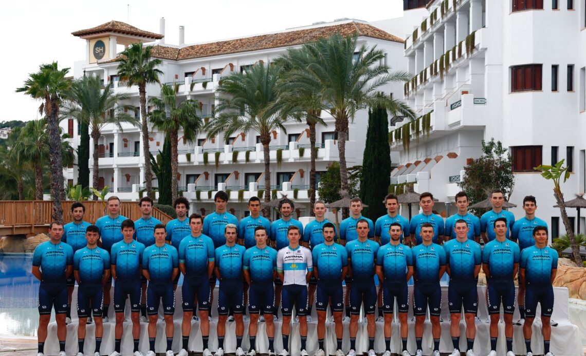 Mark Cavendish absent from 2023 Astana Qazaqstan team photo