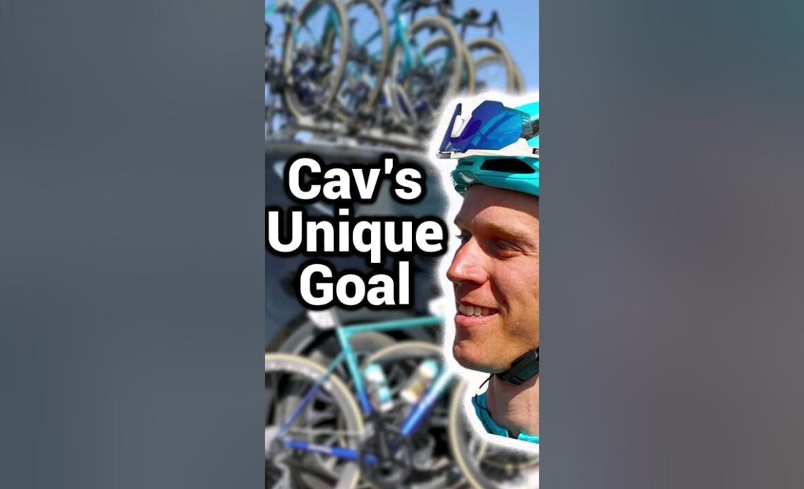 Mark Cavendsh's unique goal at The Tour de France