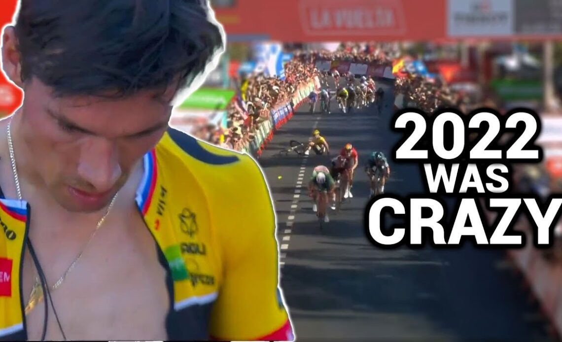 Primoz Roglic Vuelta a Espana Crash - A CRAZY 2022