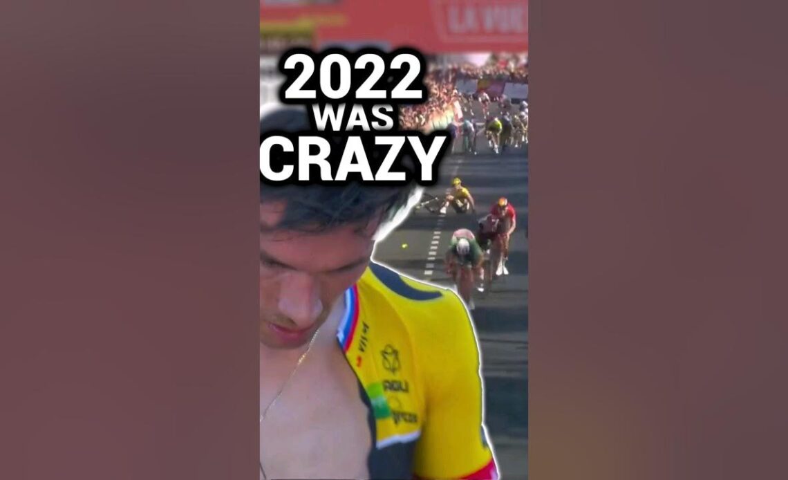 Primoz Roglic crash and circumstances around it reminding us, 2022 was a CRAZY year.
