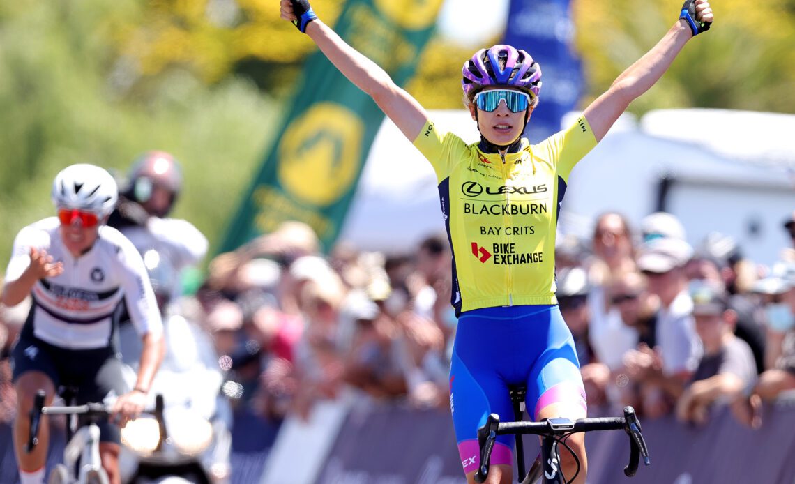 Ruby Roseman-Gannon opens 2023 season with win on stage 1 of Bay Crits