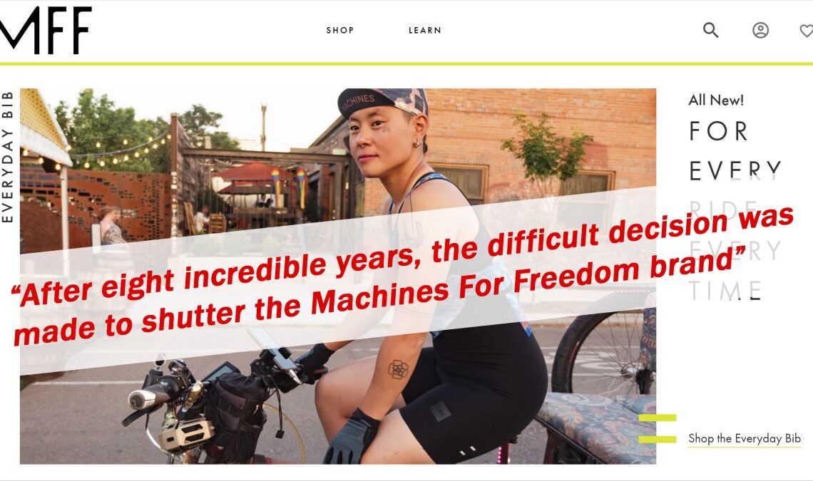 Machines for freedom closes its doors