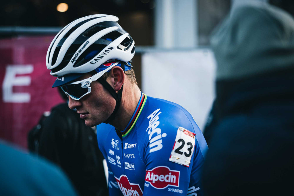 Van der Poel before the Val di Sole UCI Cyclo-cross World Cup