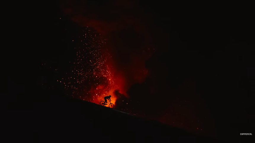 Canyons, tunnels and an actual live volcano: Killian Bron's "Fuego" is stunning