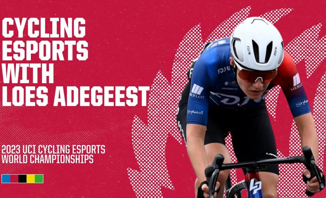 Cycling Esports with Loes Adegeest