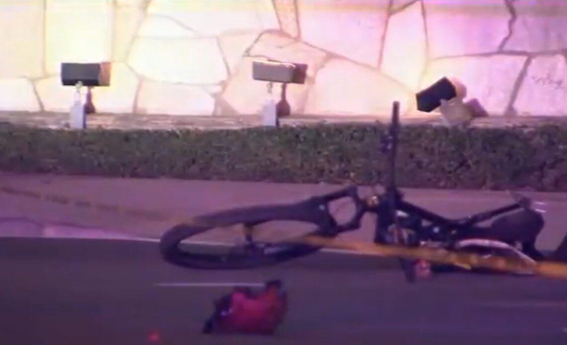 Cyclist hit by motorist in California and then stabbed to death