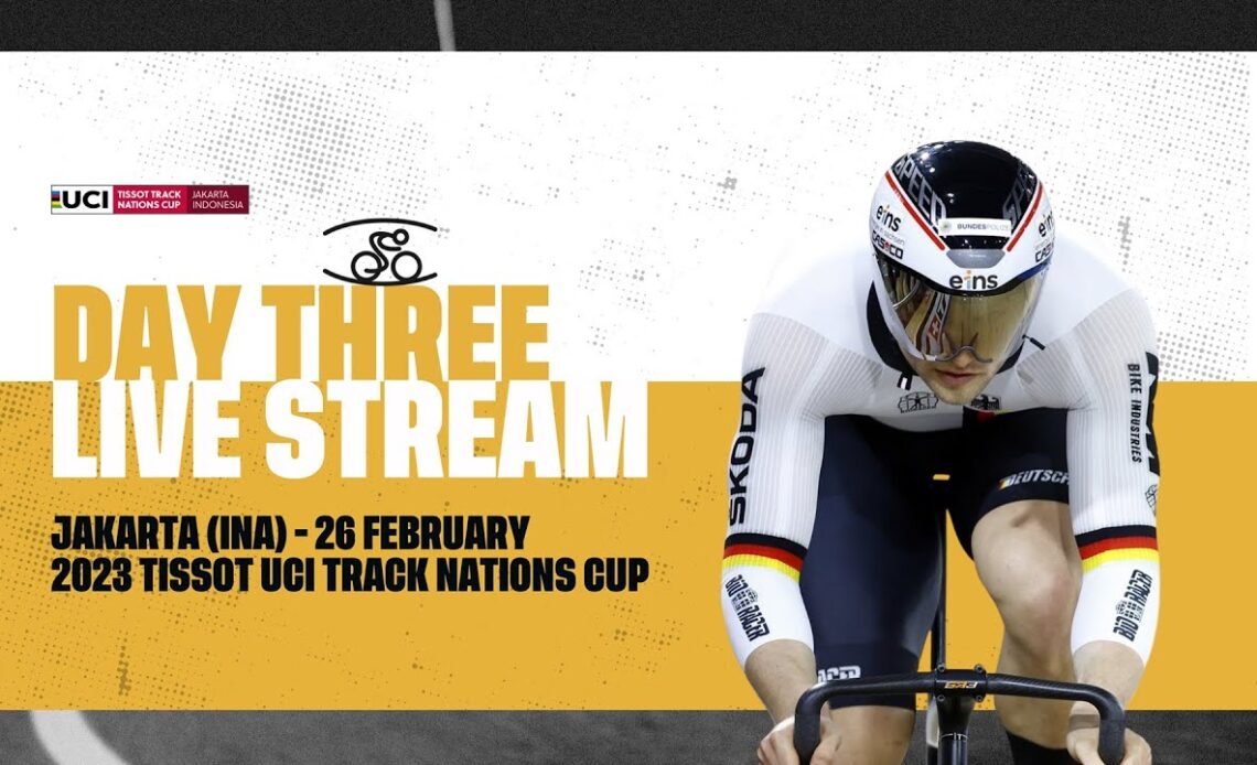 Day three – Jakarta (INA) | 2023 Tissot UCI Track Cycling Nations Cup