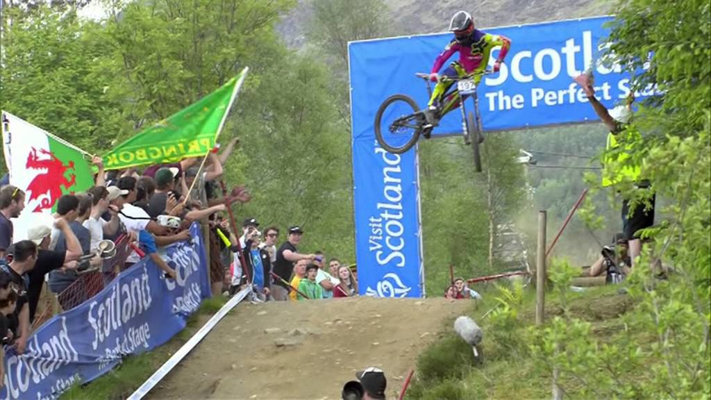 Downhill Double for Atherton Family at Fort William - 2013 UCI Mountain Bike World Cup