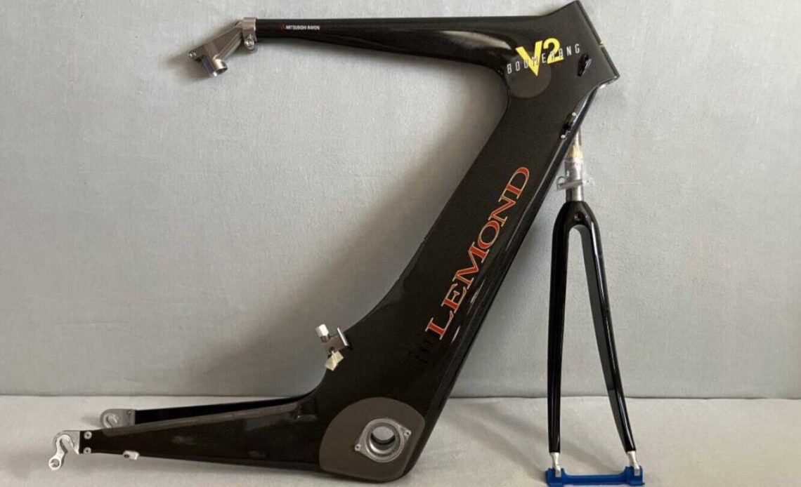 Here's the $30,000 vintage Greg LeMond frame you never knew you needed til now