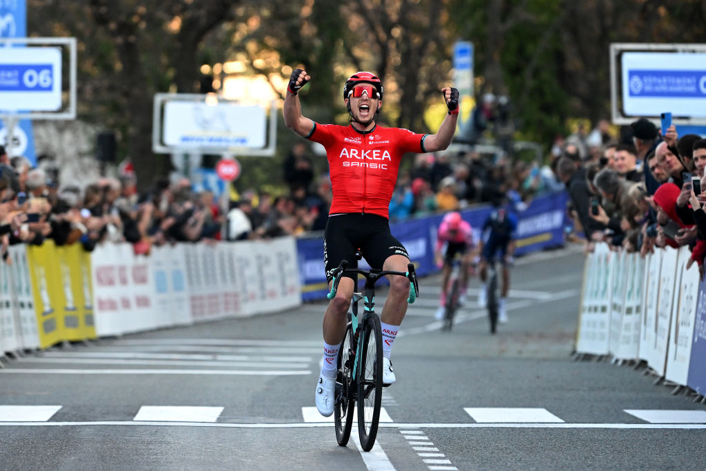 Kévin Vauquelin wins stage 1 of Tour des Alpes Maritimes et du Var 2023