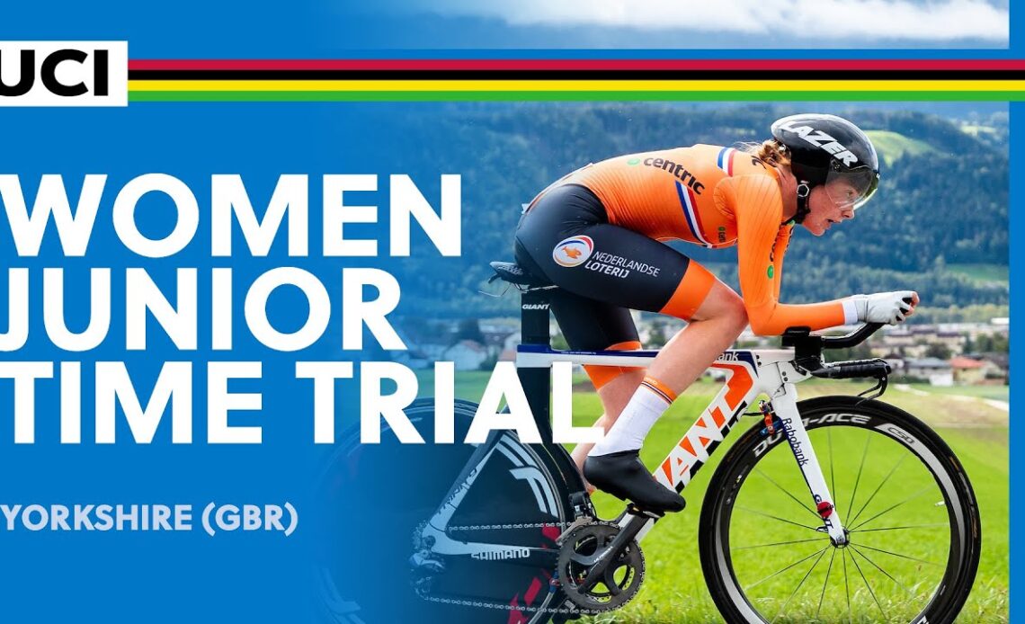 LIVE – Women Junior Individual Time Trial | 2019 UCI Road World Championships, Yorkshire GBR